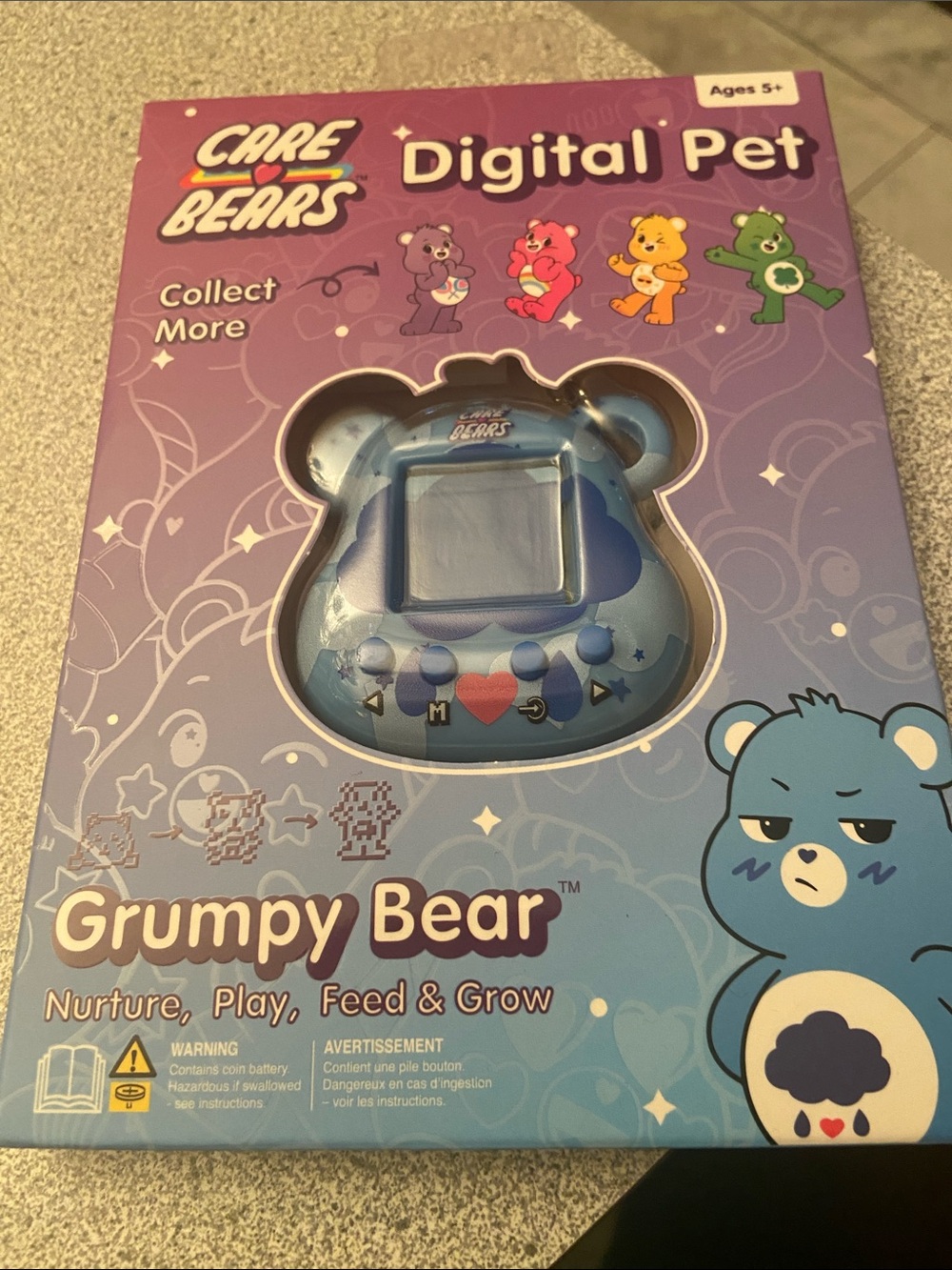 Care Bears Grumpy Bear Blue Digital Pet Toy